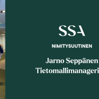 Nimitysuutinen: Jarno Seppänen, SSA:n Tietomallimanageri